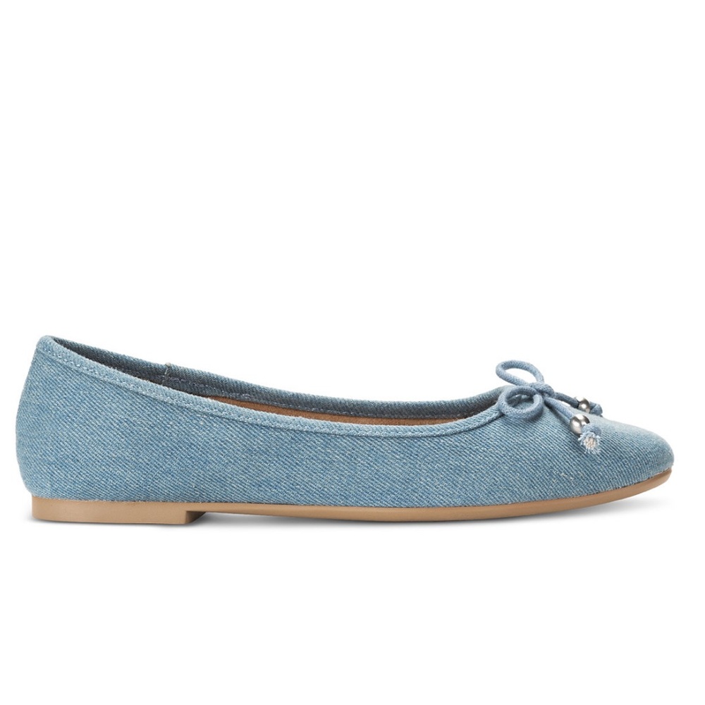 Style & Co Light Denim Monaee Ballet Flats- Sz 8.5 - Picture 3 of 6
